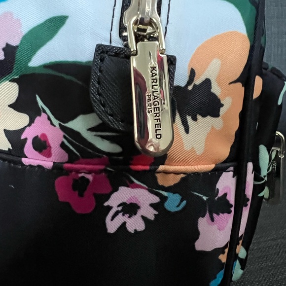 NEW KARL LAGERFELD BACKPACK SHOULDER BAG - Picture 3 of 9